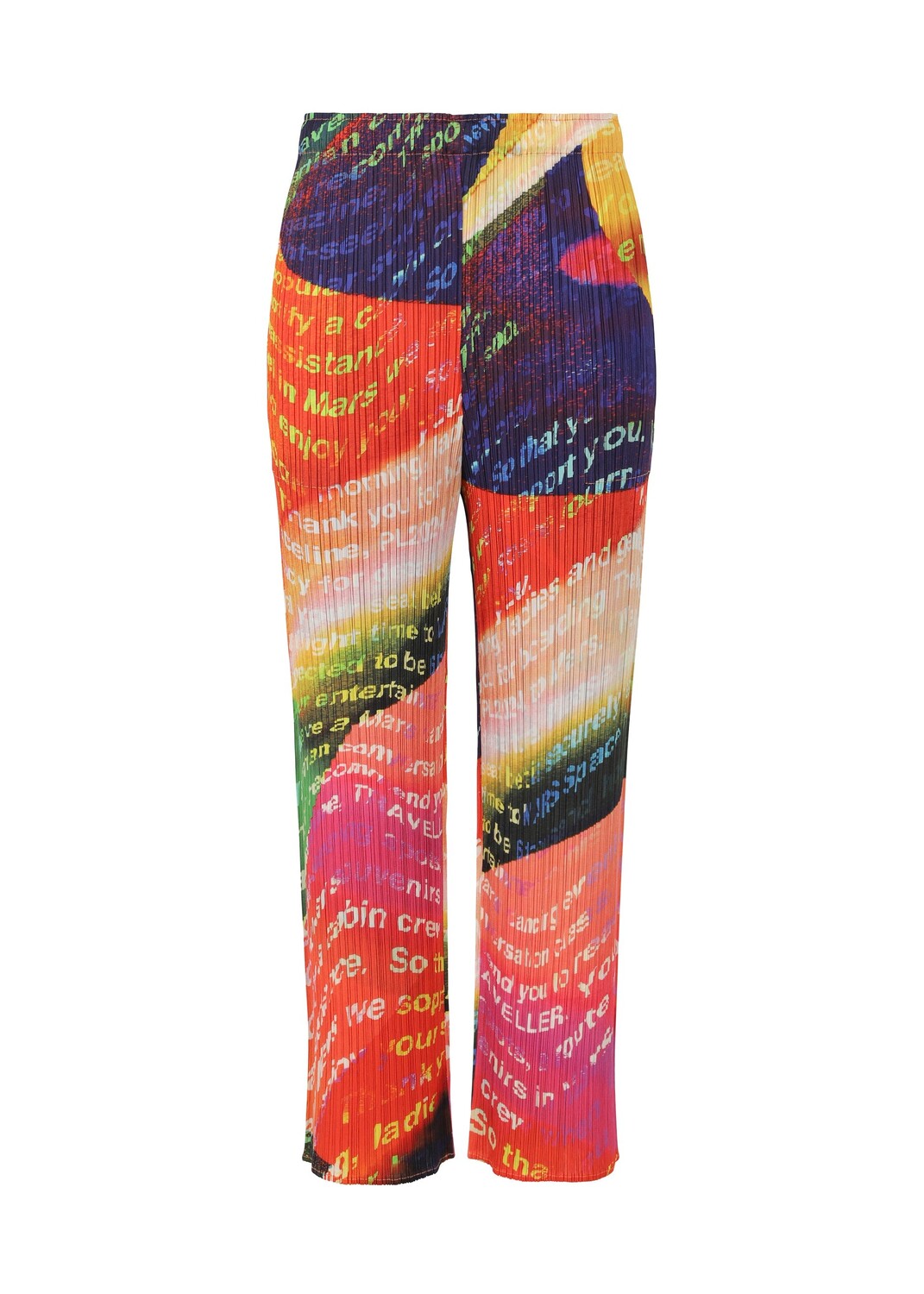 

Брюки voyager Pleats Please Issey Miyake, оранжевый