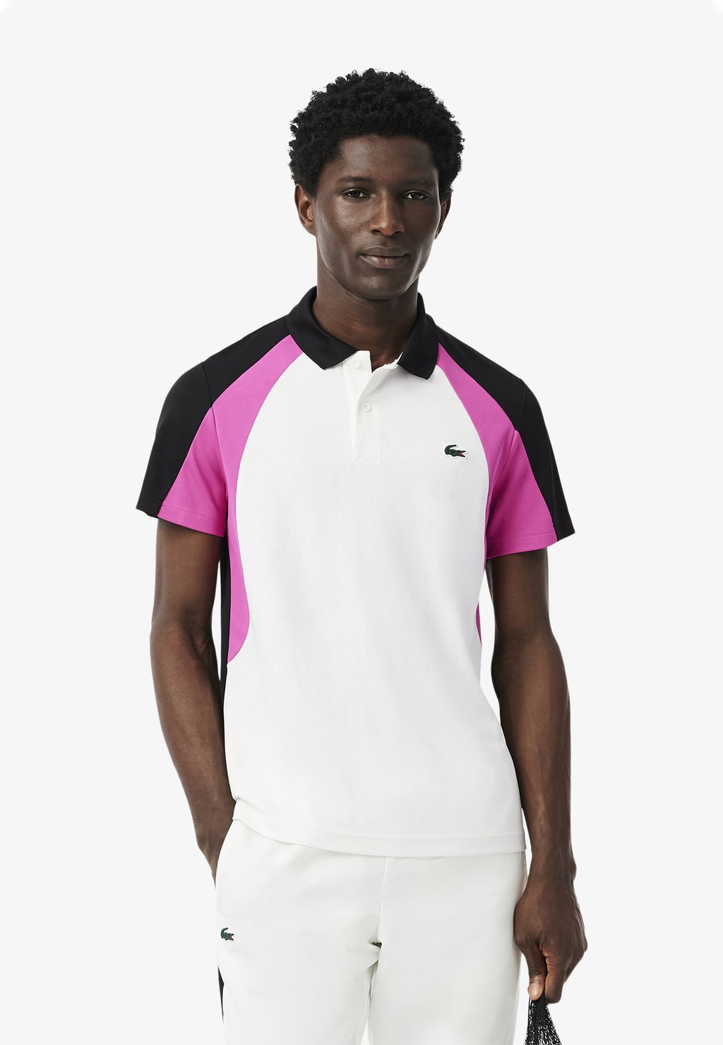 

Поло SHORT SLEEVES Lacoste Sport, белый