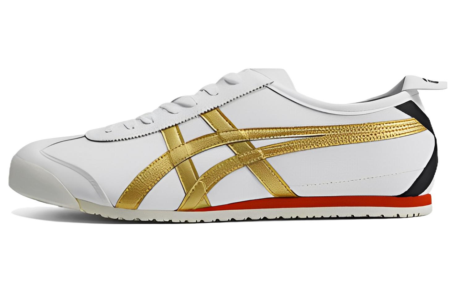 

Onitsuka Tiger Mexico 66 White Gold Red