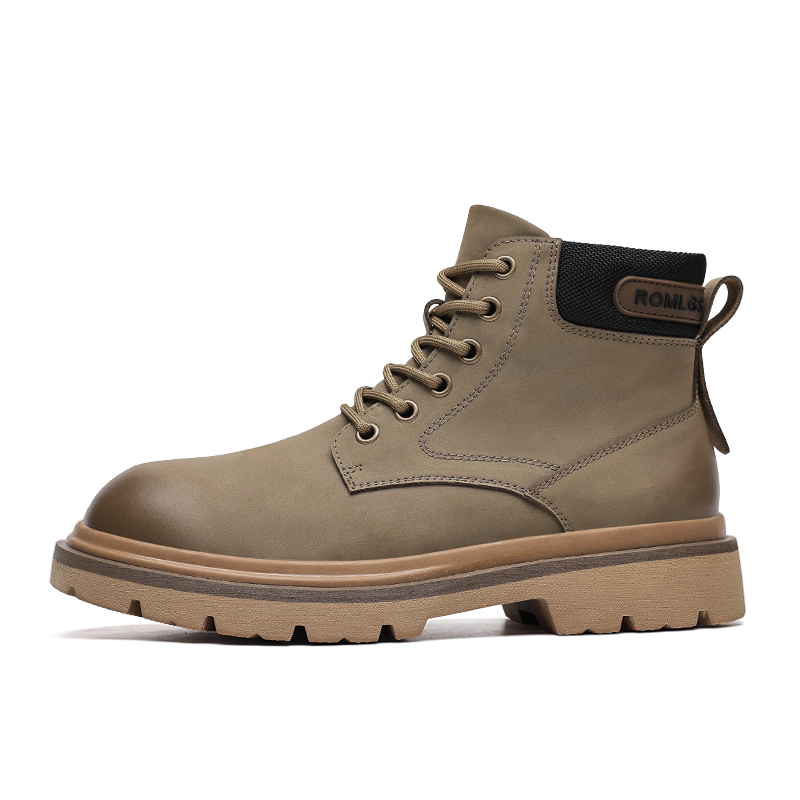 

Мужские ботинки Cahhrrn X Martin Boot Men Beige Romon