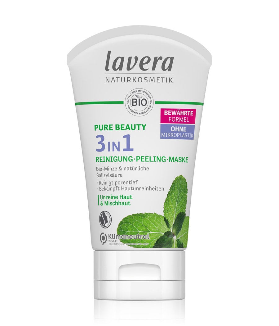 

Скраб для лица lavera Pure Beauty 3in1 Reinigung Peeling Maske, 125 ml