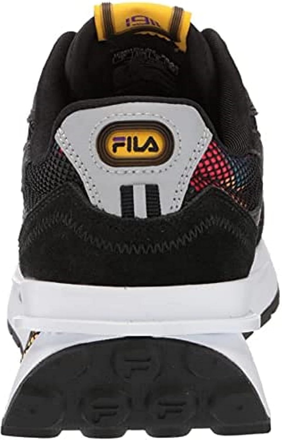 Мужские винтажные кроссовки Fila Renno '90s 1CM01283, черный/старое золото/капри бриз — фото 3