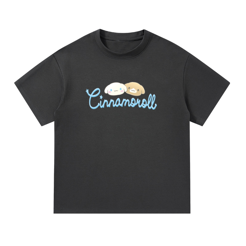 

Футболка Unisex CINNAMOROLL Yugui Dog Sanrio, темно-серый