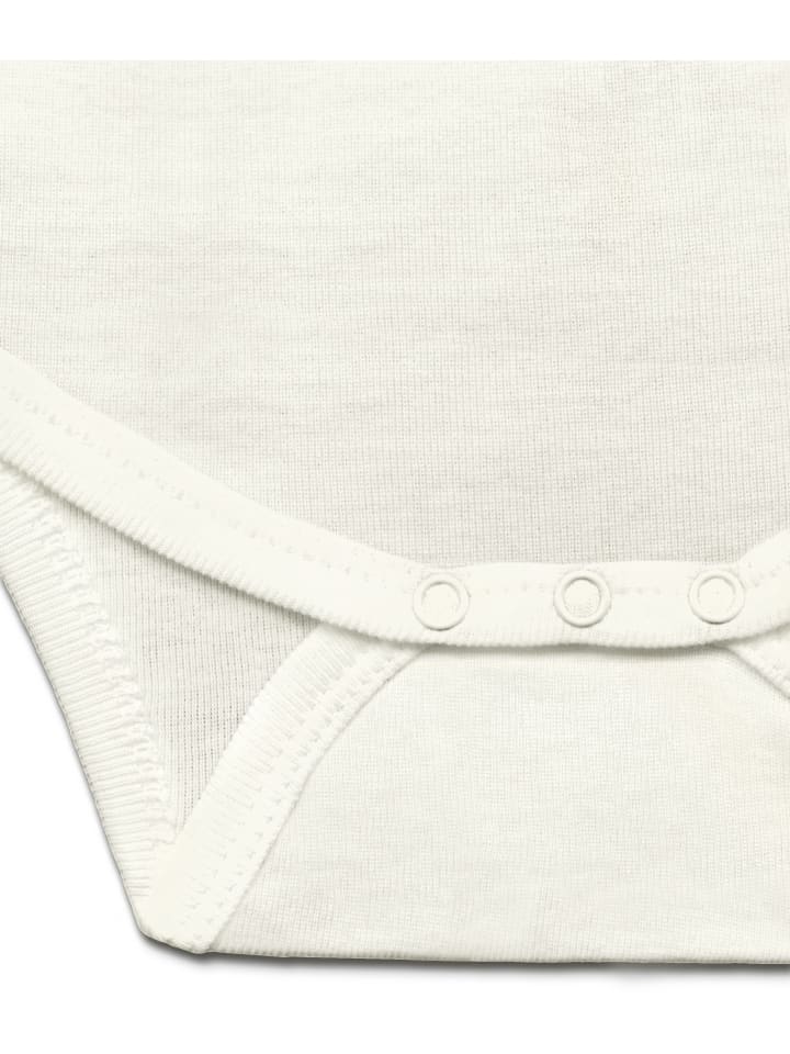 Logoshirt Детское боди RUHRPOTT - Кремовый с принтом — фото 4