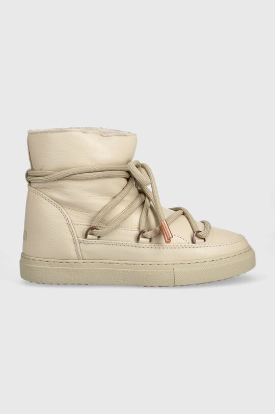 

Полные кожаные зимние ботинки Inuikii, бежевый