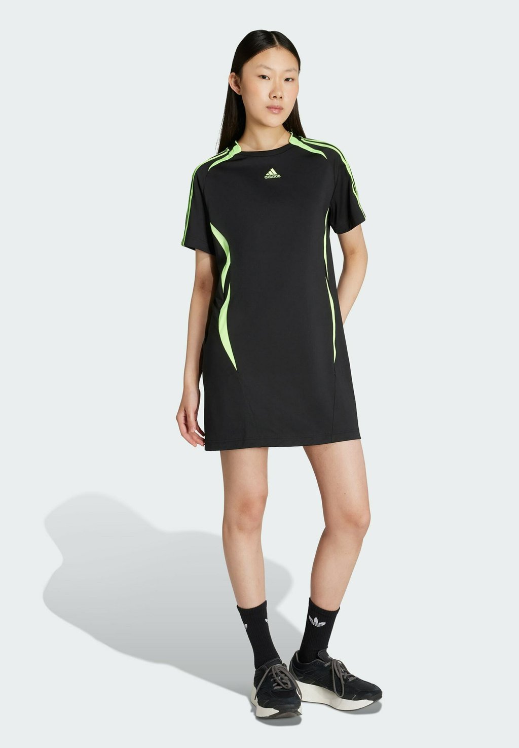 

Платье-джемпер TEAMGEIST Adidas Originals, черный
