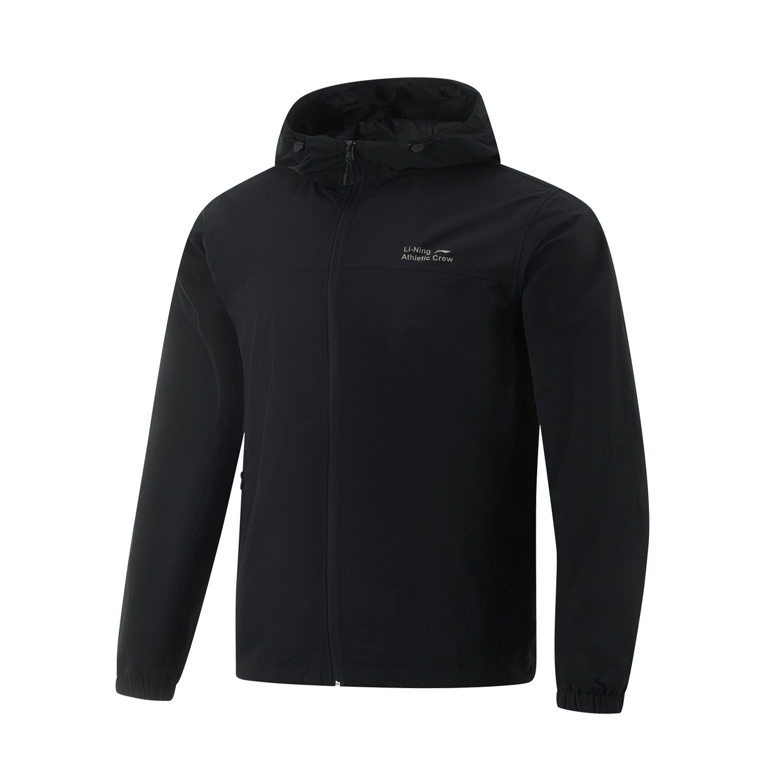 

LINING Лотосовый лист куртка мужская черная, Black