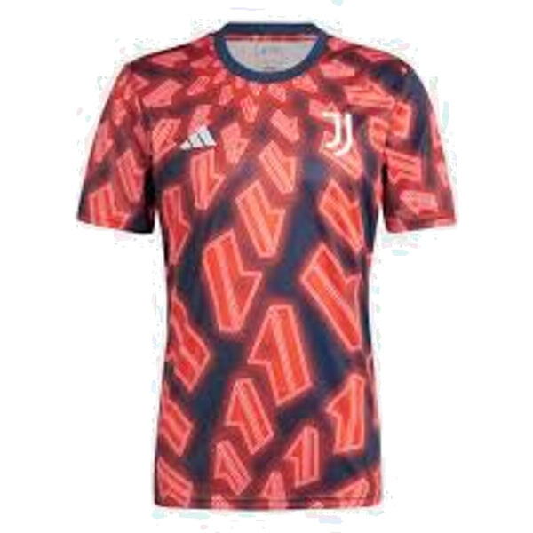 

Спортивная футболка juventus pre-match jersey 'red black' Adidas, красный