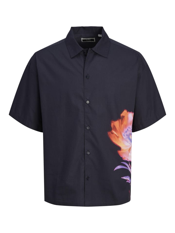 

Рубашка Jack & Jones, темно-синий