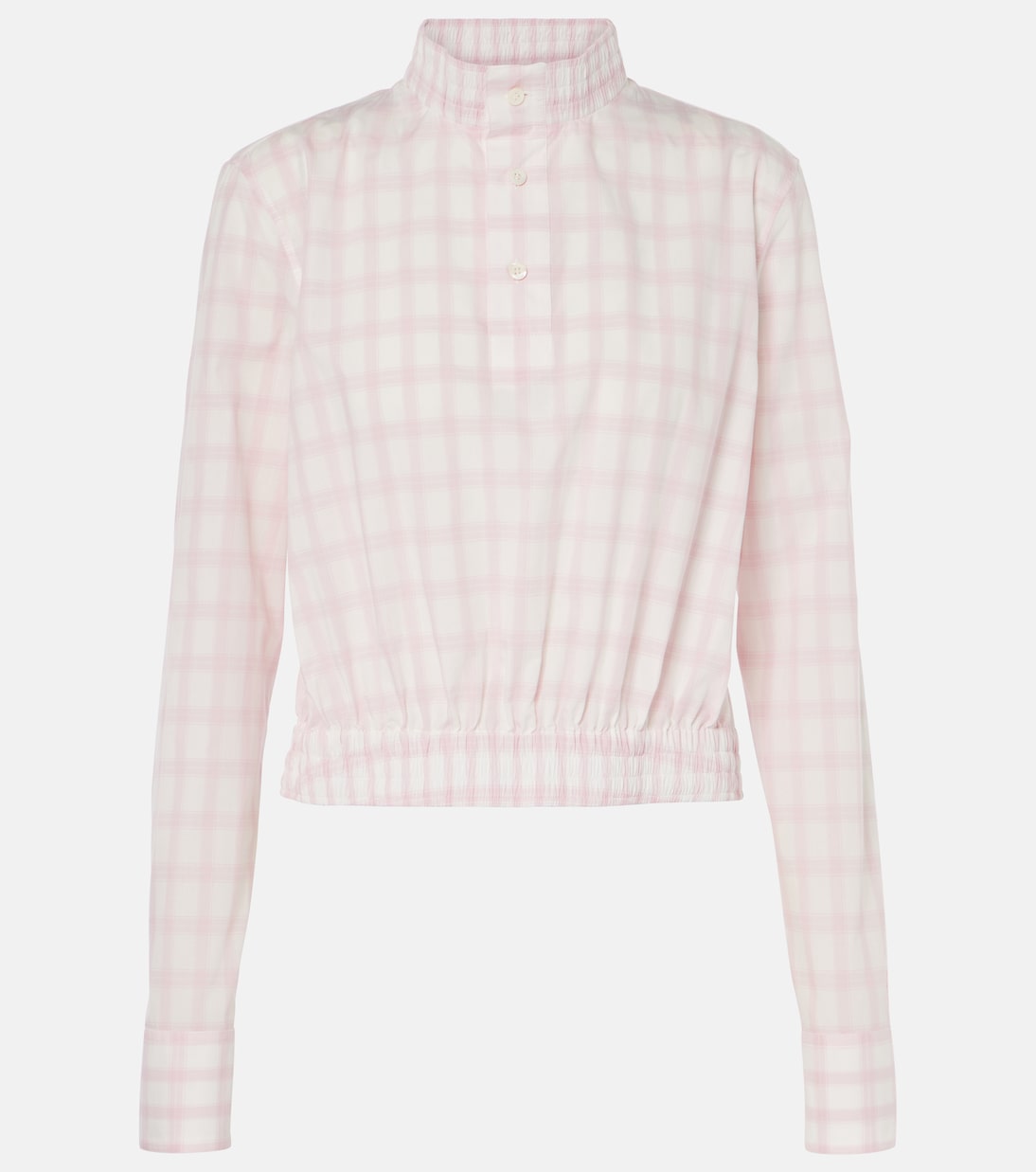

Проверенная хлопковая блузка Loewe, White/Pink