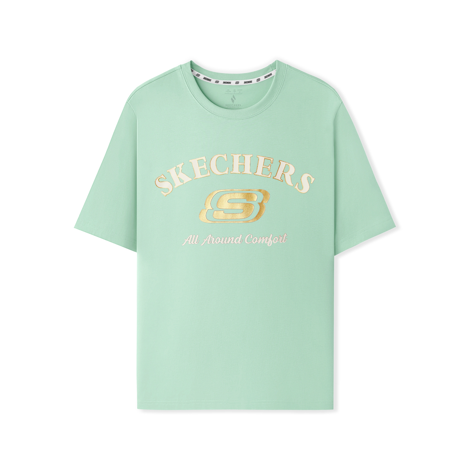 

Skechers Футболка SS25 Unisex Slight Green 04BJ, Зеленый, Skechers Футболка SS25 Unisex Slight Green 04BJ