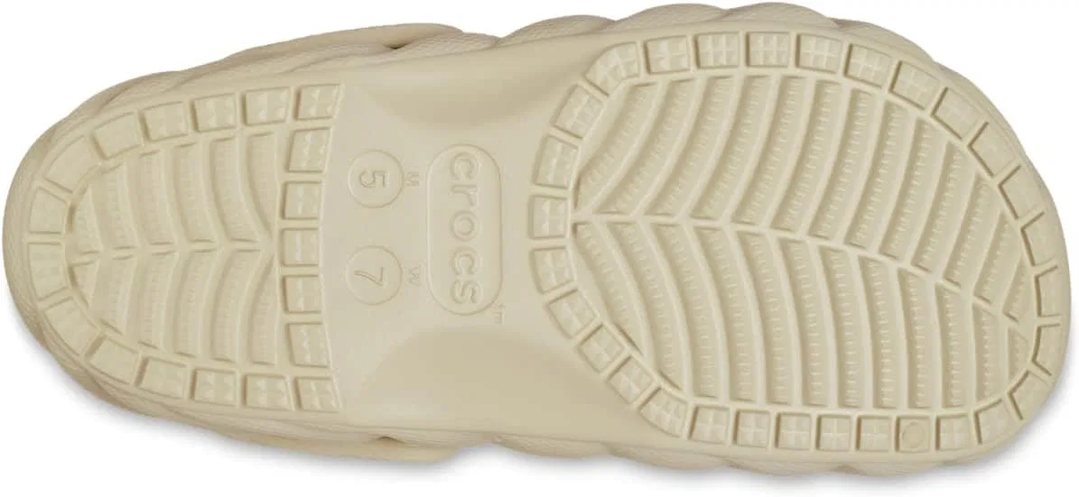 Кроксы Unisex Classic Lined Overpuff Clog Wooden Shoes Crocs, Moth — фото 4