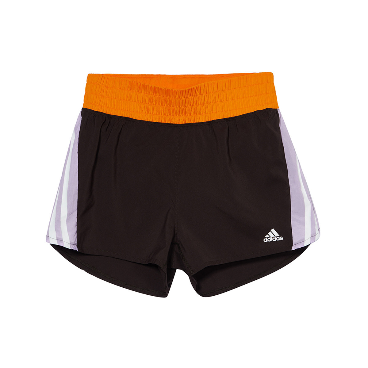 

Повседневные шорты женские черные/оранжевые Adidas