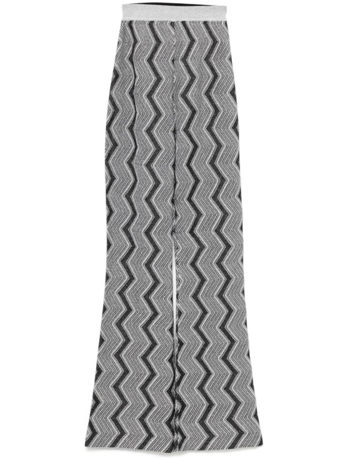 

Missoni раскрашенные брюки с узором зигзаг, черный