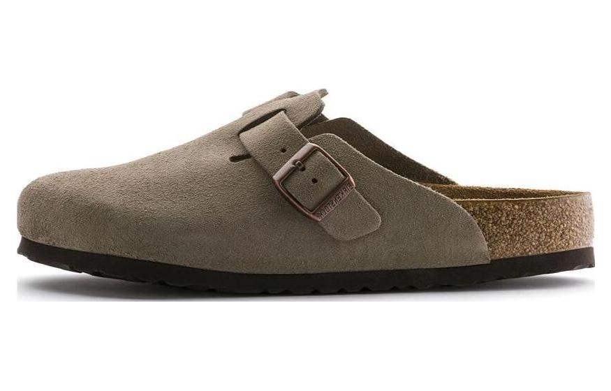 

Birkenstock Сандалии-мюли «Серо-коричневые» с мягкой стелькой