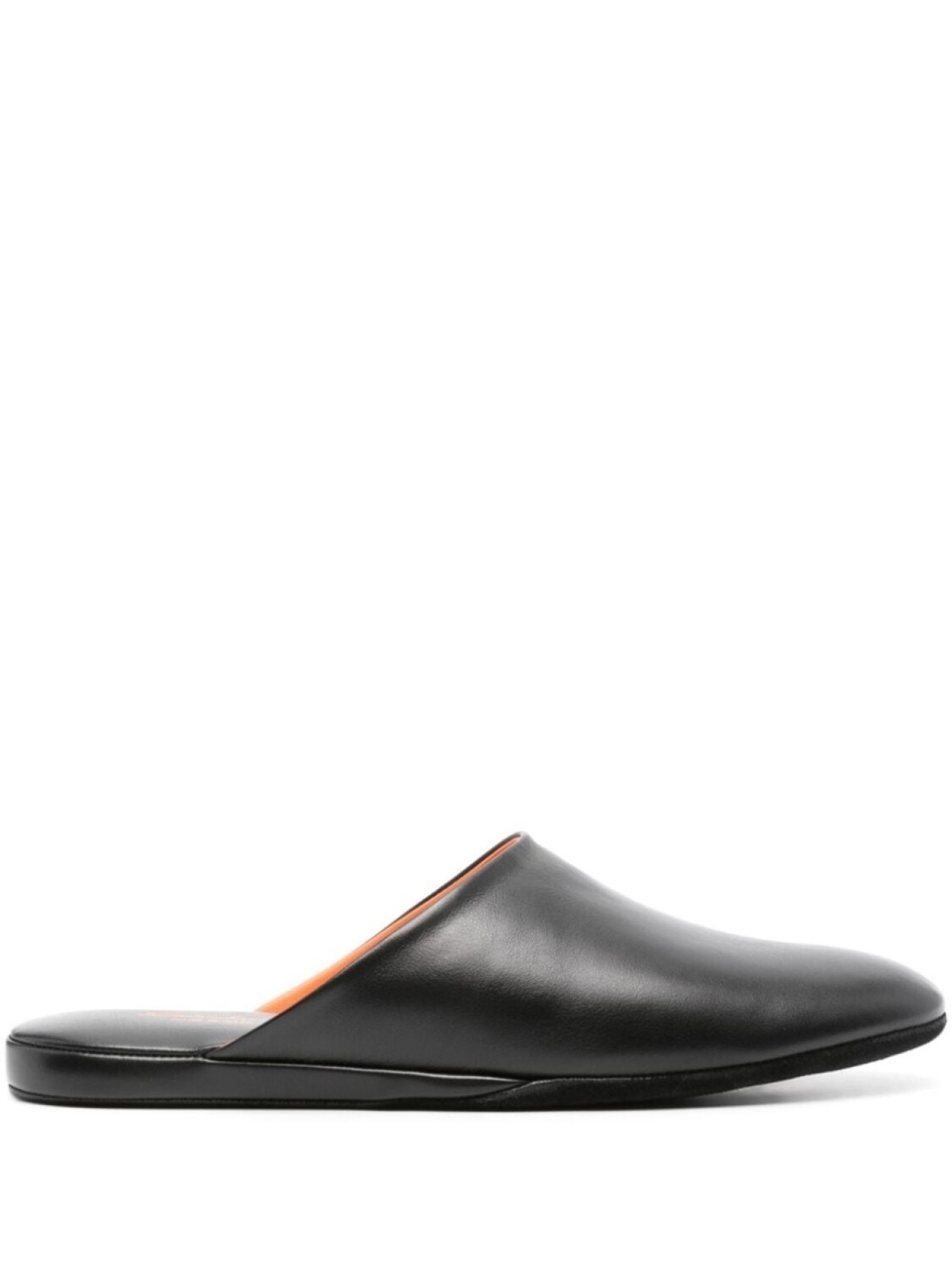 

Santoni кожаные слиперы, черный