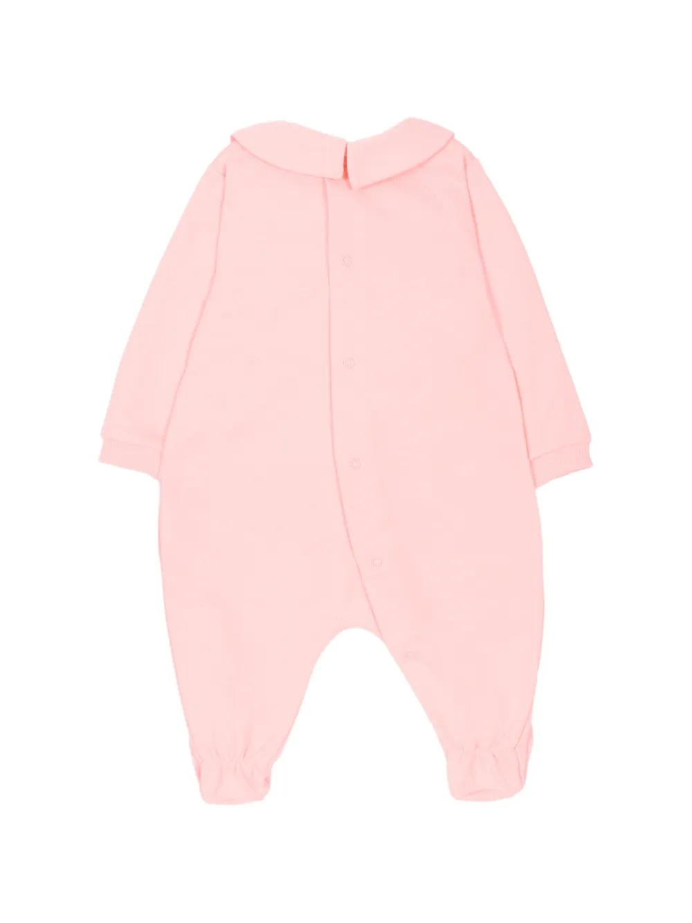 Пижама с круглым воротом и медвежьим принтом Moschino Kids, розовый — фото 2