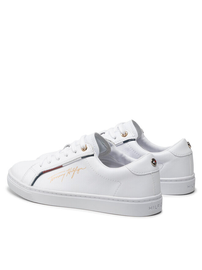 Кроссовки Signature Sneaker Tommy Hilfiger, белый — фото 3