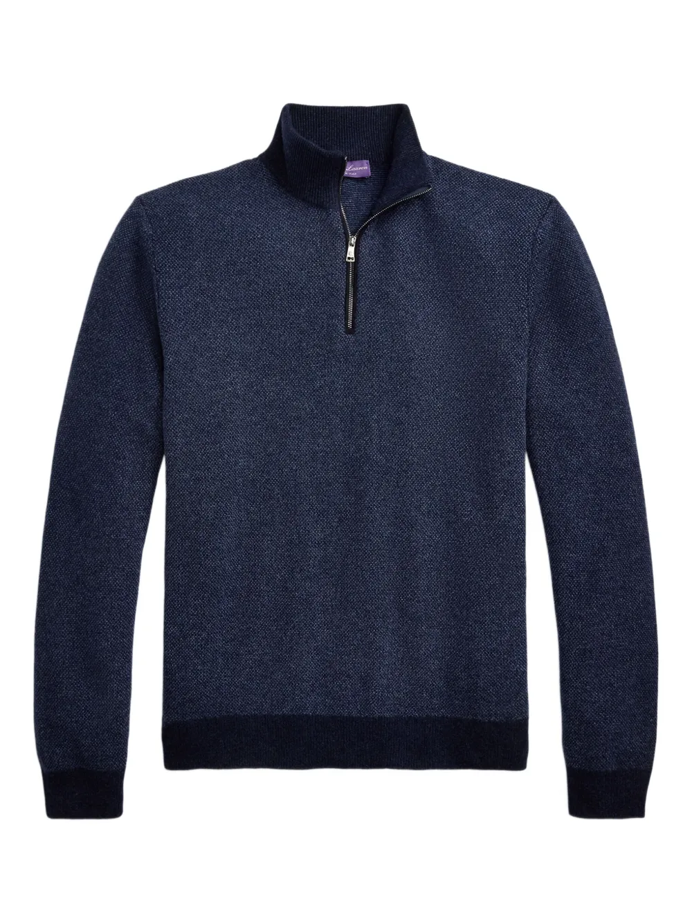 

Джемпер с воротником на молнии Ralph Lauren Purple Label, синий