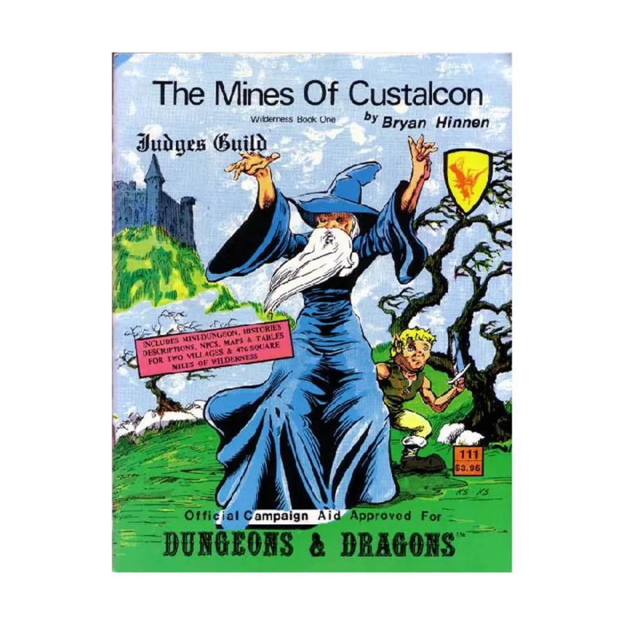

Модуль Mines of Custalcon (2nd Printing), Dungeons & Dragons Fantasy Modules (G - M) (Judges Guild)