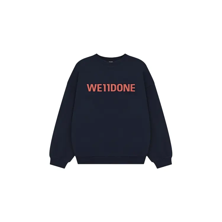 

SS26 Свитшот Unisex WE11DONE, marine синий
