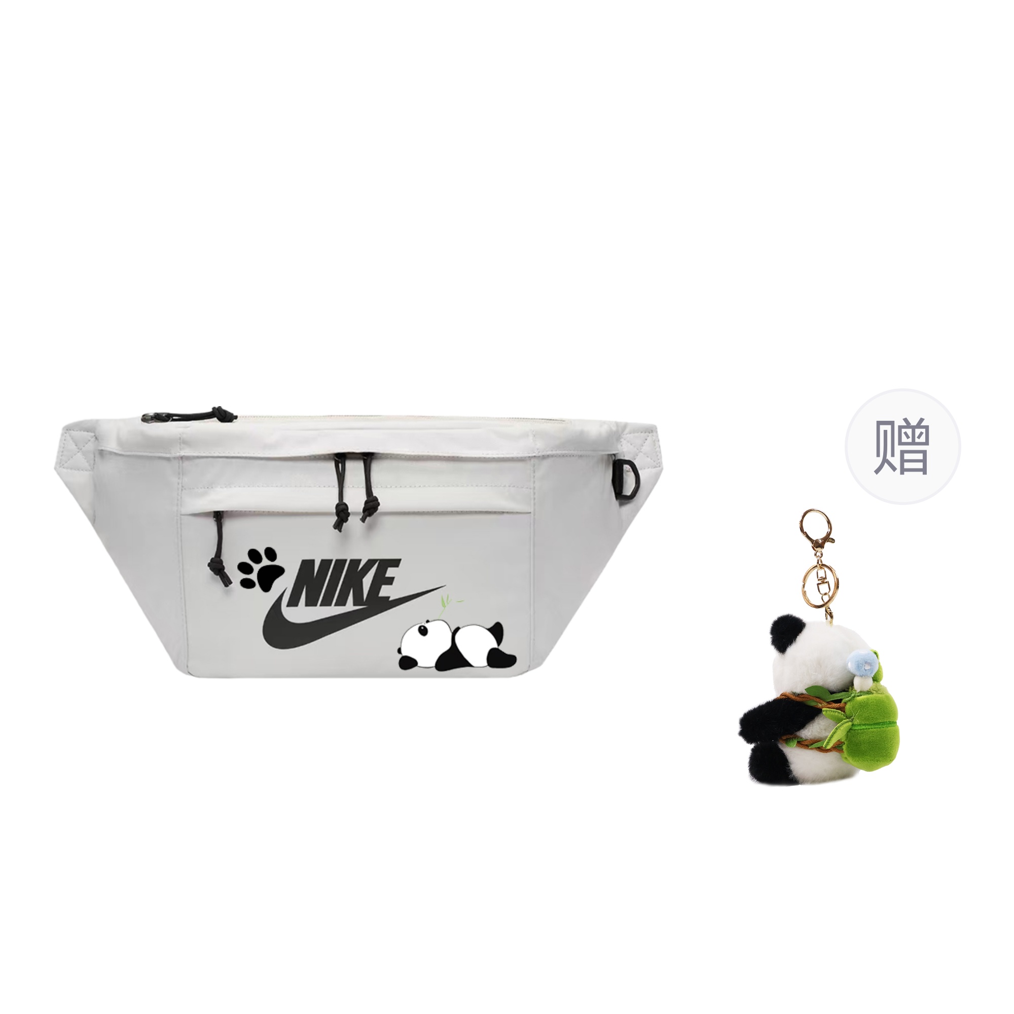 

Nike Тканевая сумка через плечо унисекс светлый бежевый, Ball Basket