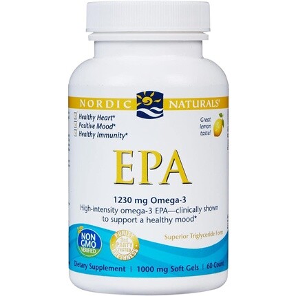 

Nordic Naturals ЭПК с лимоном и омега-3 в мягких капсулах, 60 шт.