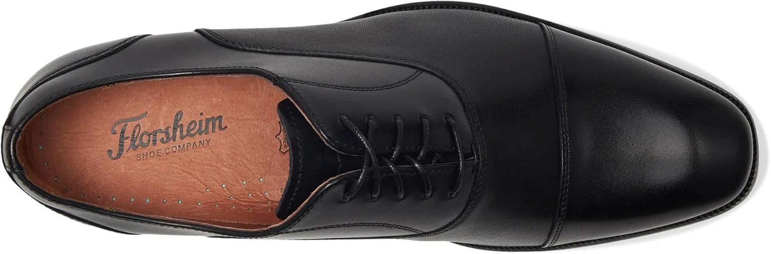Мужские оксфорды Florsheim Sorrento Lux с закрытым носком, черный — фото 2