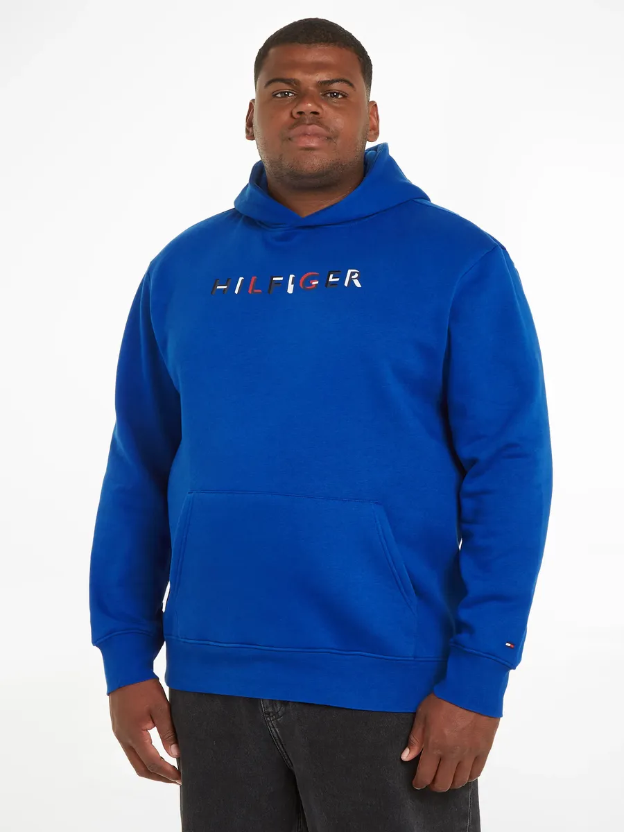 

Толстовка Tommy Hilfiger Big & Tall "BT-RWB HILFIGER HOODY-B", синий