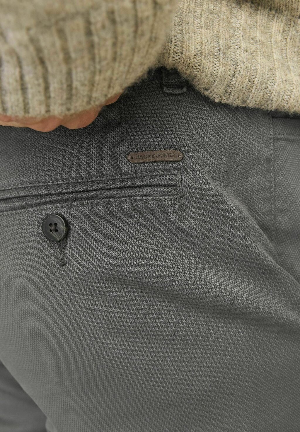 

Чиносы Jack & Jones, серый