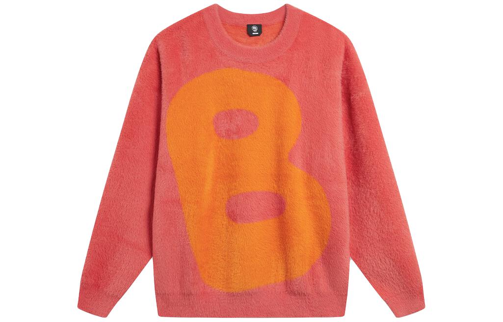 

Лининг Badfive вязаный свитер мужской фанатский красный