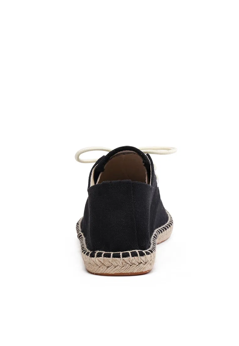 Мужские эспадрильи на шнуровке QZ-S55 Twenty Eight Shoes, черный — фото 4