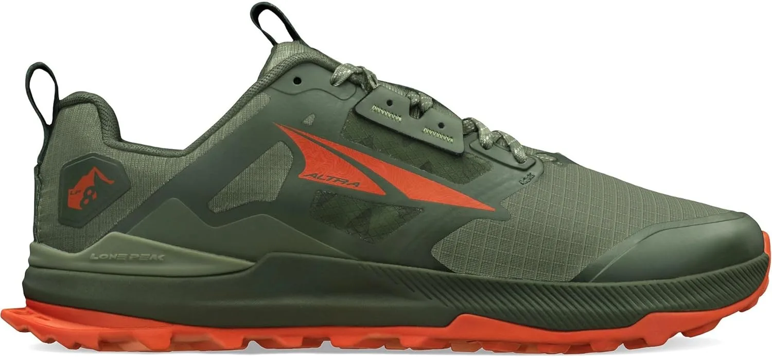 Мужские кроссовки Lonely Peak 8 Altra, оливковый