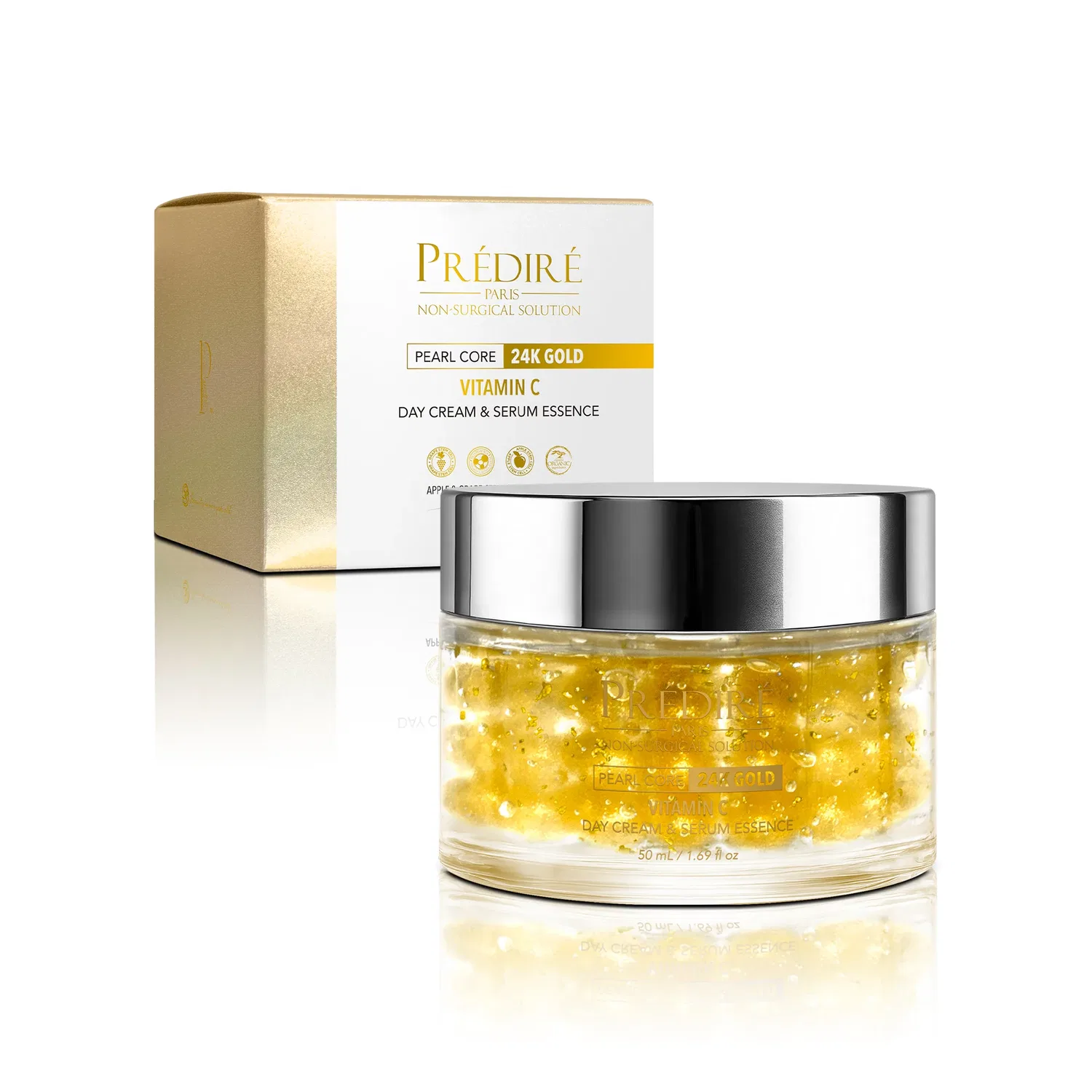 Эссенция Predire Paris — Дневной и - Pearl Core с -каратным золотом и витамином С