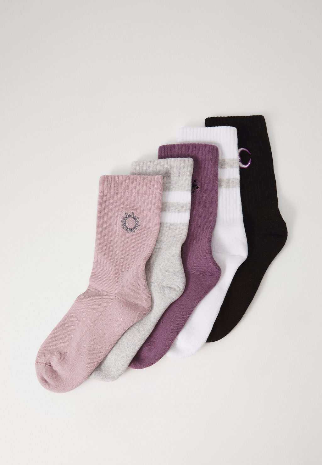 

Носки 5 PACK Even&Odd by Zalando, фиолетовый