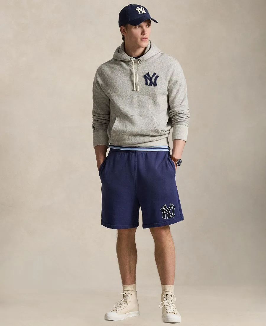 Мужские шорты с нашивкой и логотипом Polo Ralph Lauren, темно-cobalt — фото 2