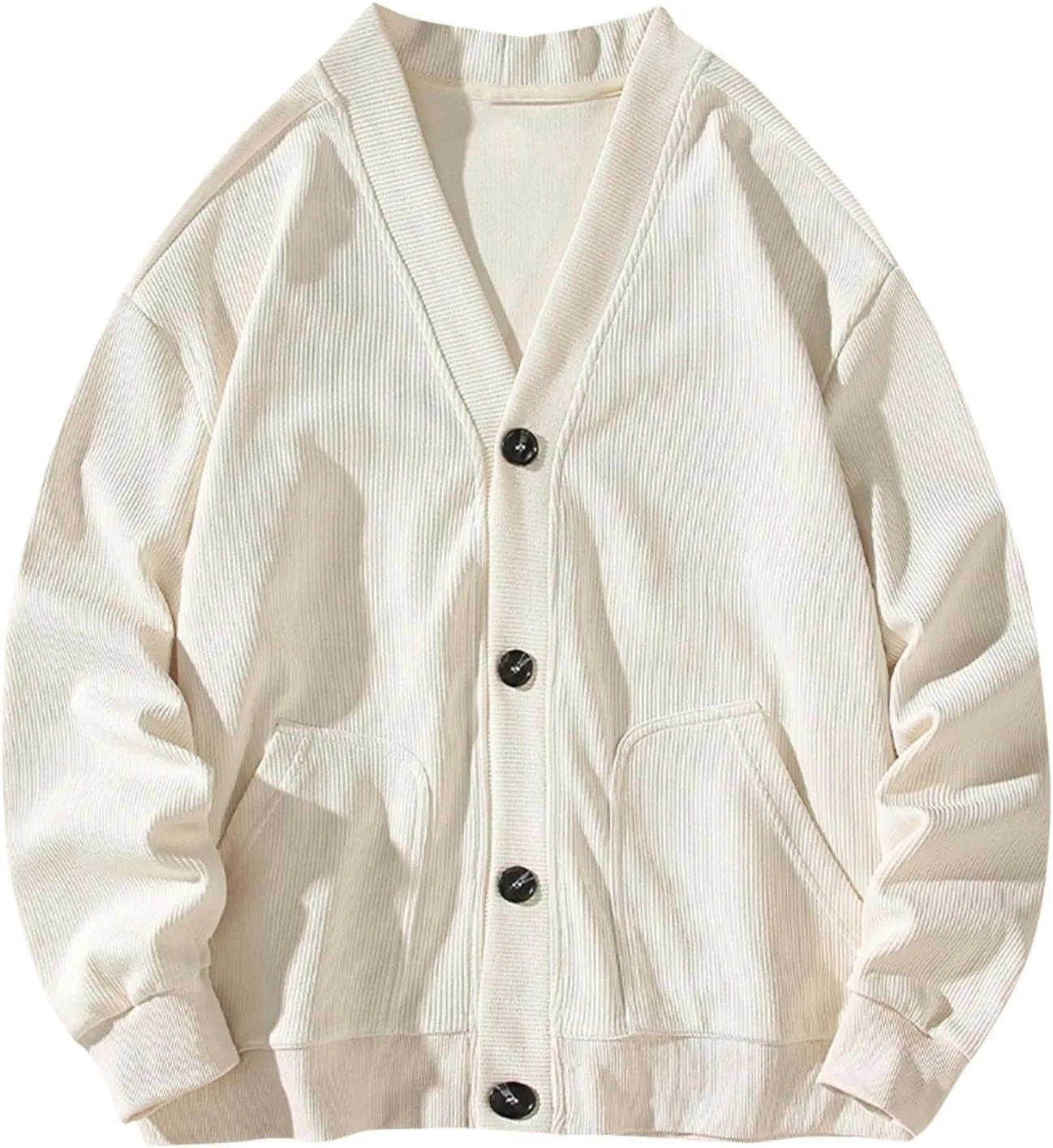 

Кардиган для мужчин V-образный вырез AQAYL