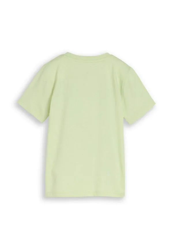 Футболка с принтом mit wendepailletten Tom Tailor, Frozen Lime Green — фото 2
