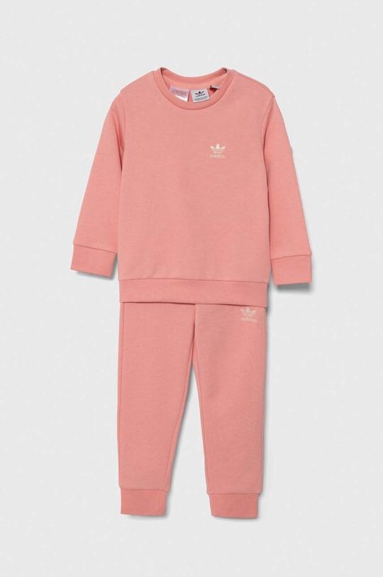 

Детский спортивный костюм CREW SET adidas Originals, розовый