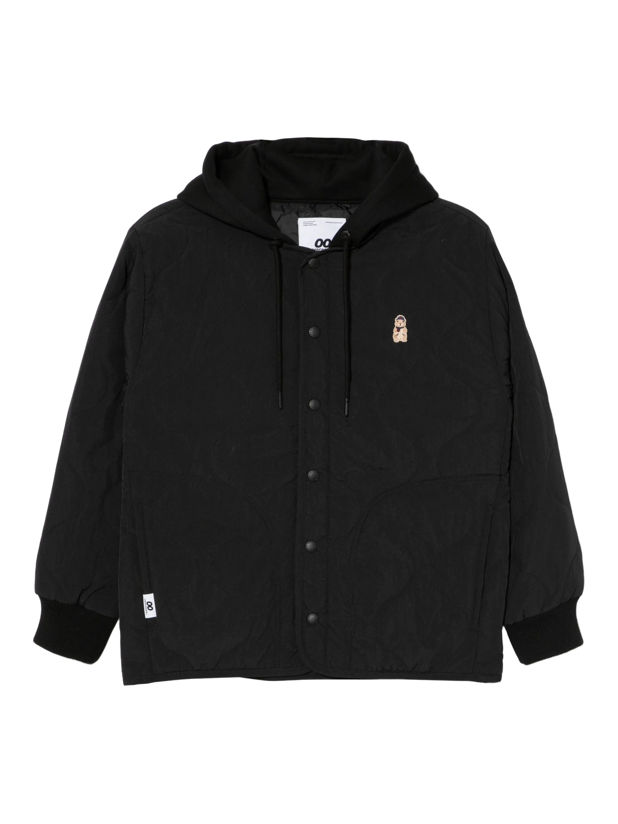 

Куртка с вышивкой Chocoolate, черный