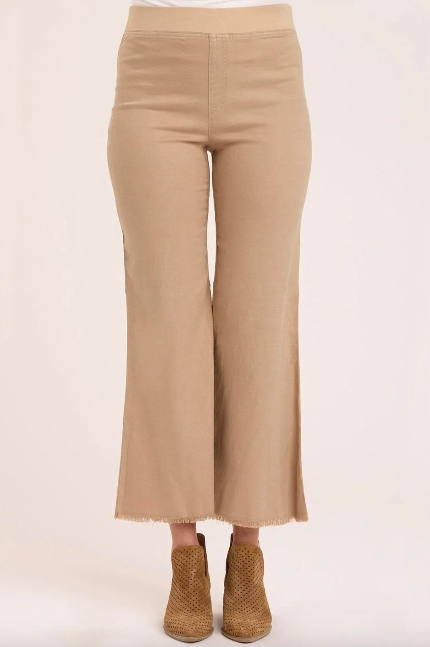 

Гидро Брюки Flare из мешковины XCVI, Burlap