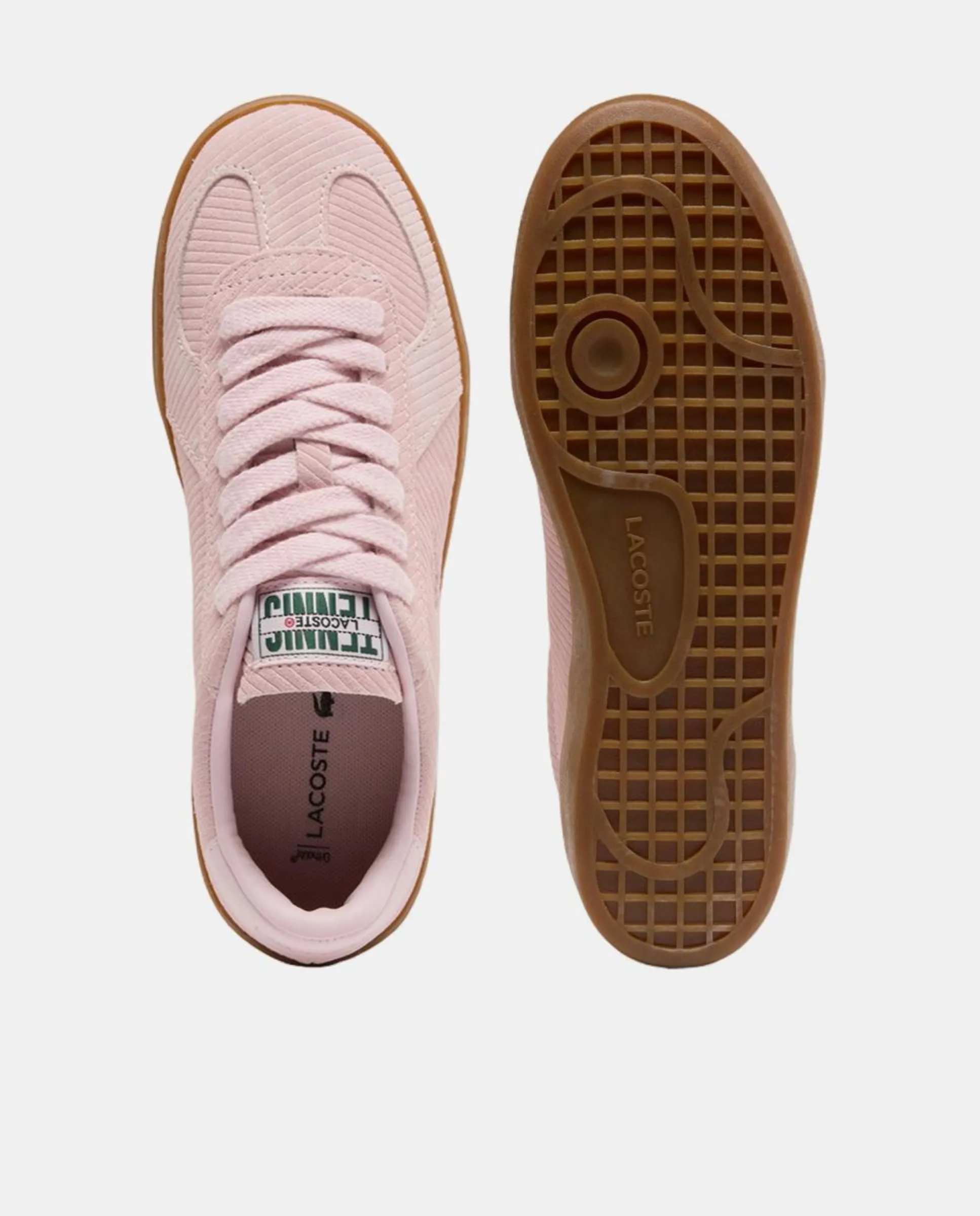 Женские кроссовки BASESHOT PRO Lacoste, светло-розовый — фото 4