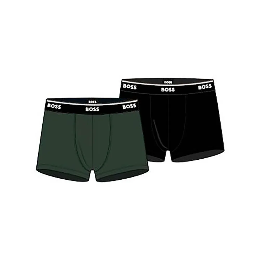 

Боксеры 2 шт BOSS Special 10245121 boxers 2 units, зеленый