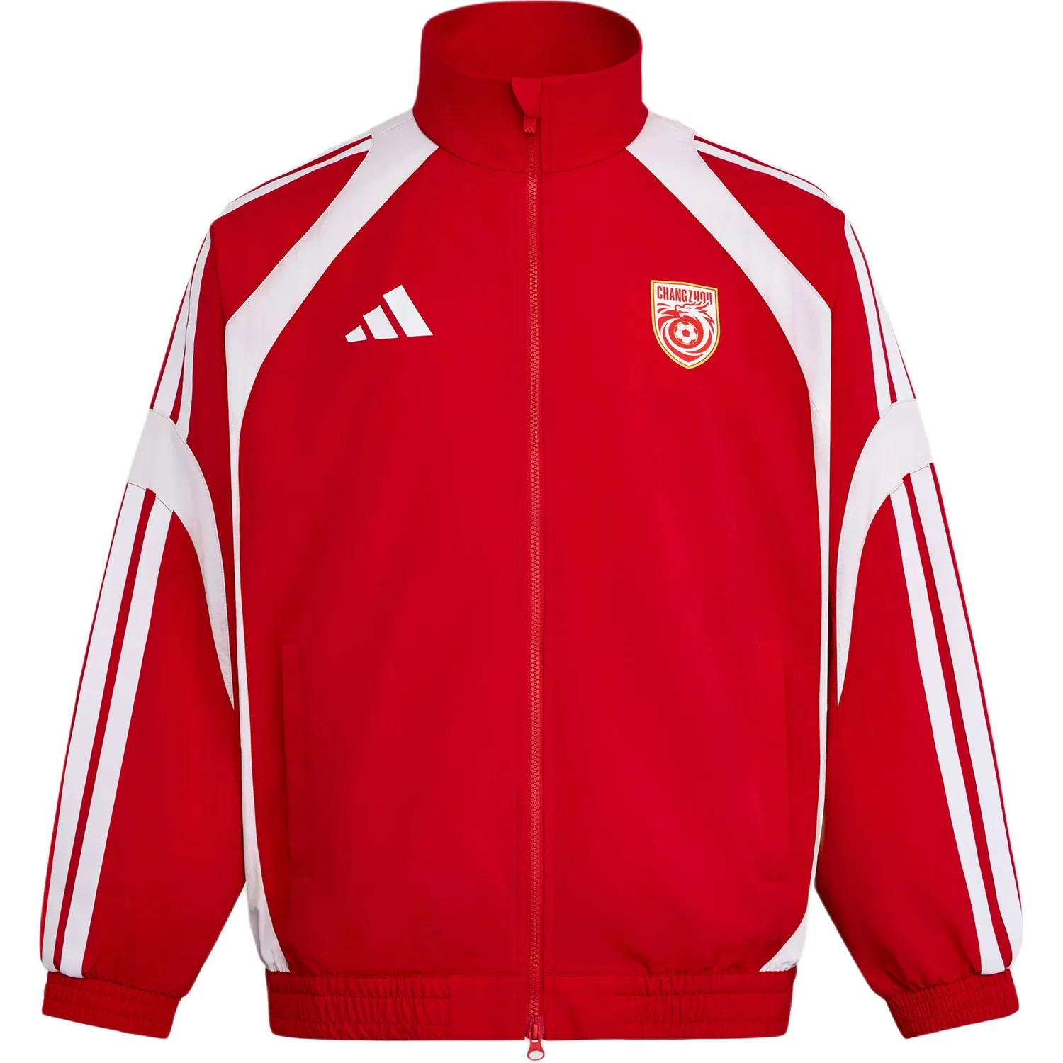 Куртка PRESENTATION Unisex Adidas, Light Scarlet/White