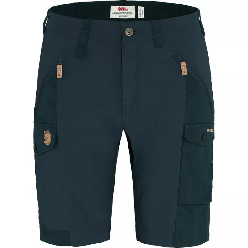 

Женские шорты Fjallraven Nikka изогнутой формы, темно-синий
