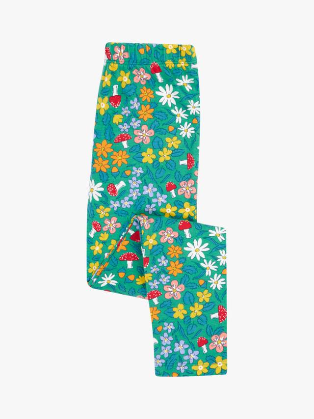 

Детские леггинсы из хлопка с принтом Libby Leaves Frugi