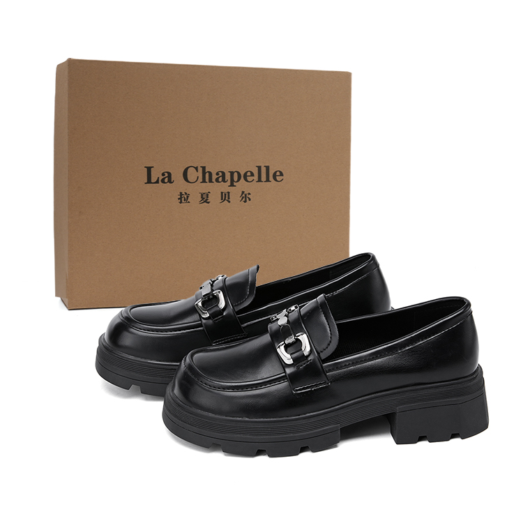 La Chapelle Лоферы женские 4,1 см, черные
