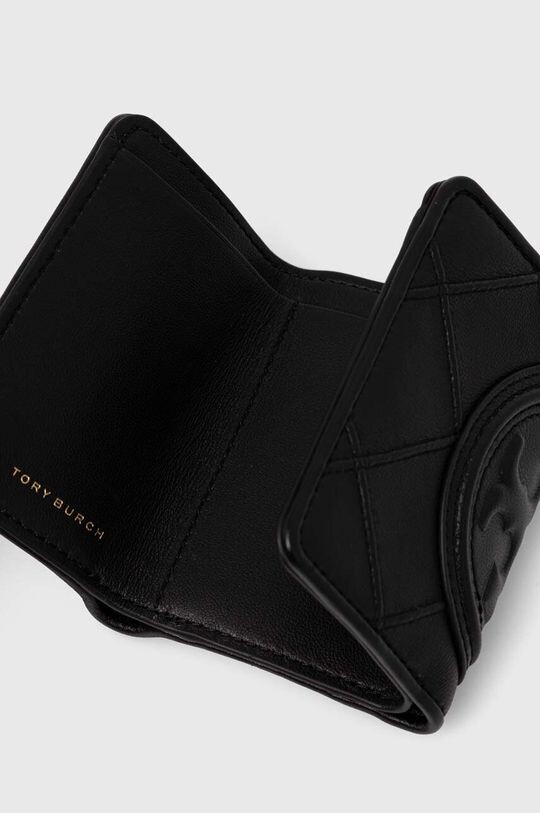 

Маленький кожаный кошелек Fleming Soft Tory Burch, черный
