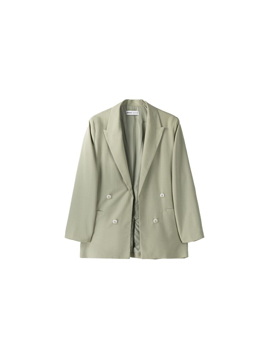 

Блейзер Bershka, цвет Pastel Green