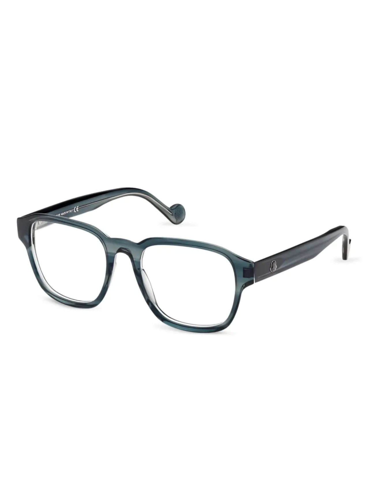 

Очки в квадратной оправе Moncler Eyewear, синий
